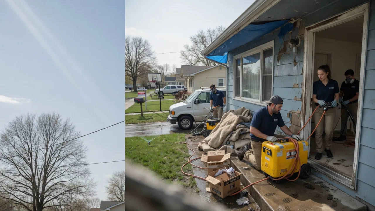 Basement Flood Cleanup in Baltic, SD near me